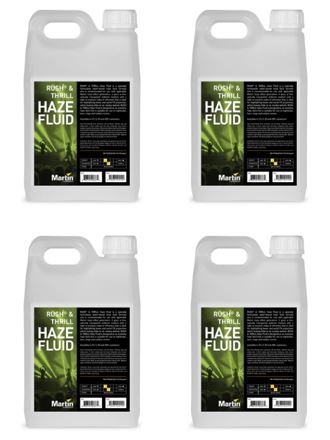 Martin / JEM RUSH and THRILL Haze Fluid (Roadie X and Compact , ZR25,35,45 , Magnum 2500hz , ZR 24/7 , Magnum Hazer , Techno Haze)