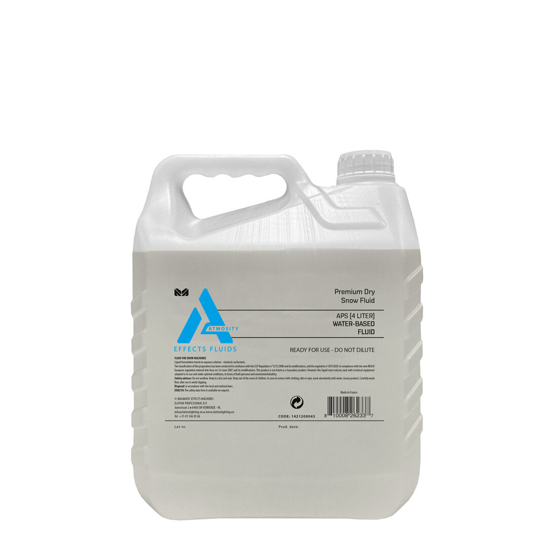 Elation - Magmatic -APS - Premium, dry-on-impact snow fluid - Crisp™ series