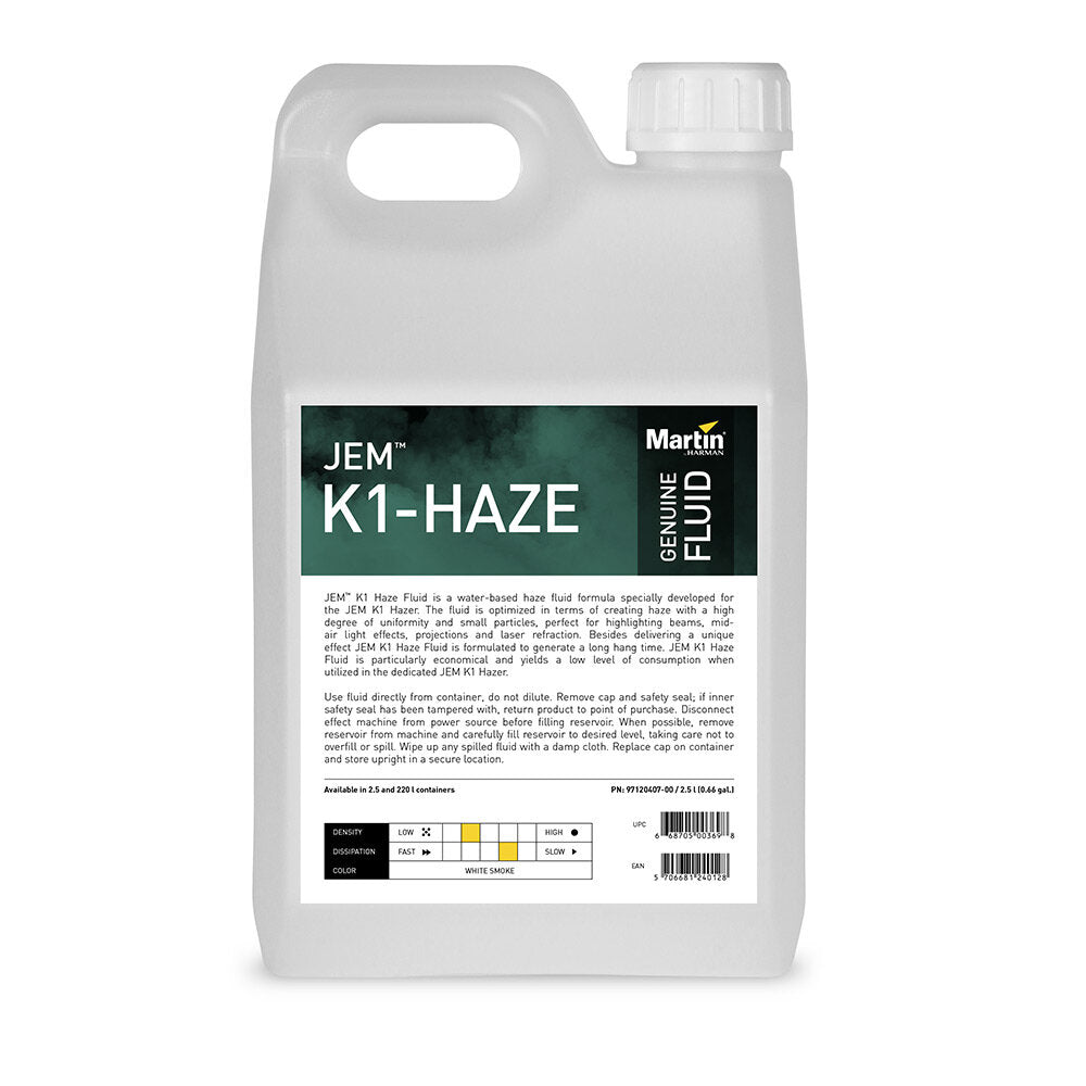 Martin / JEM K1 Haze Fluid (K1 Hazer)