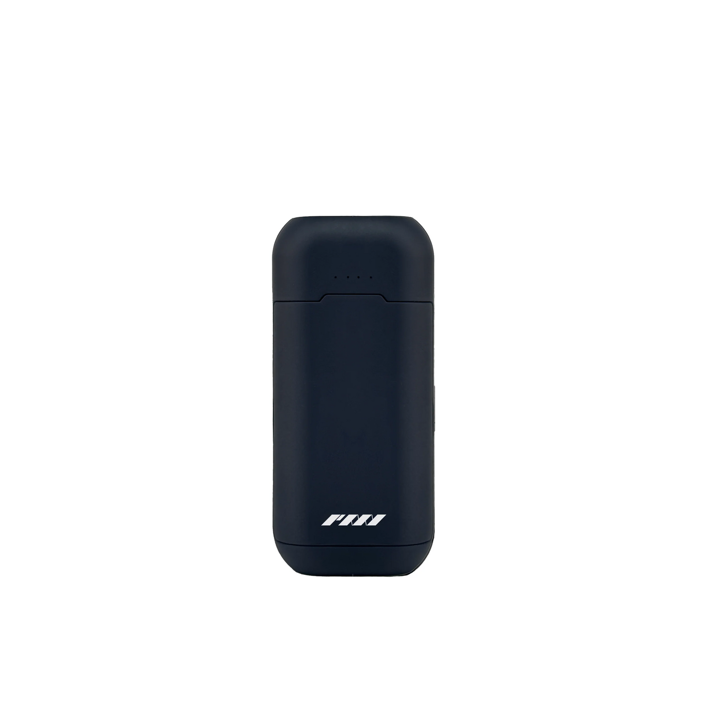 The PMI SmokeNINJA Charger/Powerbank Kit is a compact black rectangular device with rounded edges and a white logo near the bottom, shown against a plain white background.