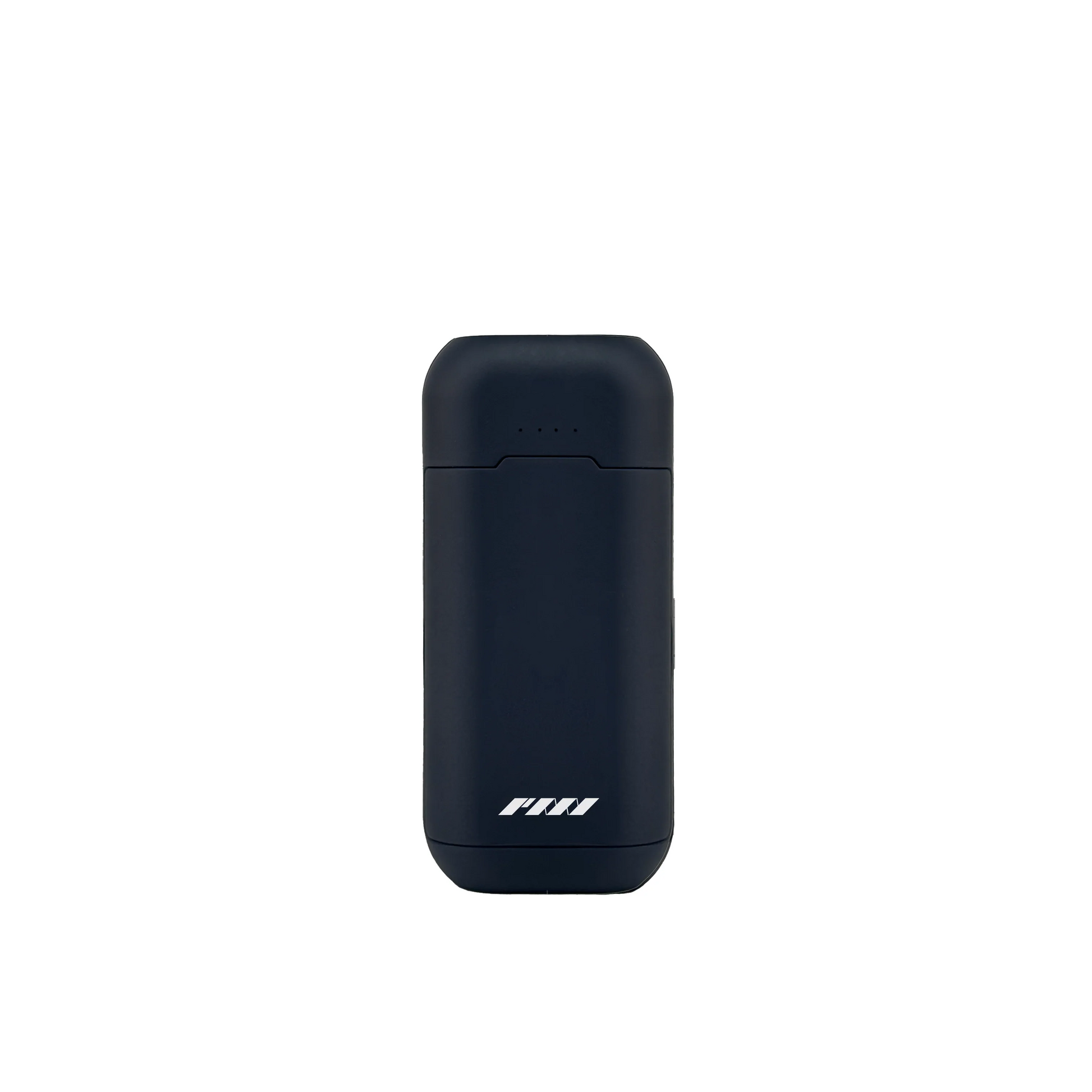 The PMI SmokeNINJA Charger/Powerbank Kit is a compact black rectangular device with rounded edges and a white logo near the bottom, shown against a plain white background.