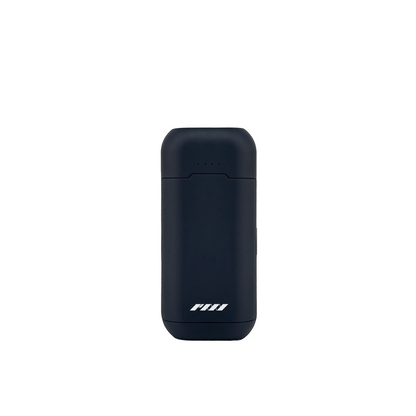The PMI SmokeNINJA Charger/Powerbank Kit is a compact black rectangular device with rounded edges and a white logo near the bottom, shown against a plain white background.