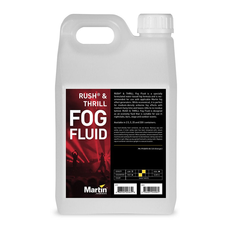 RUSH and THRILL ELX Fog Fluid    ( Replaces Regular DJ Fluid (DJ mix)
